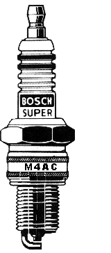 La bougie Bosch M5AC que nous utilisons